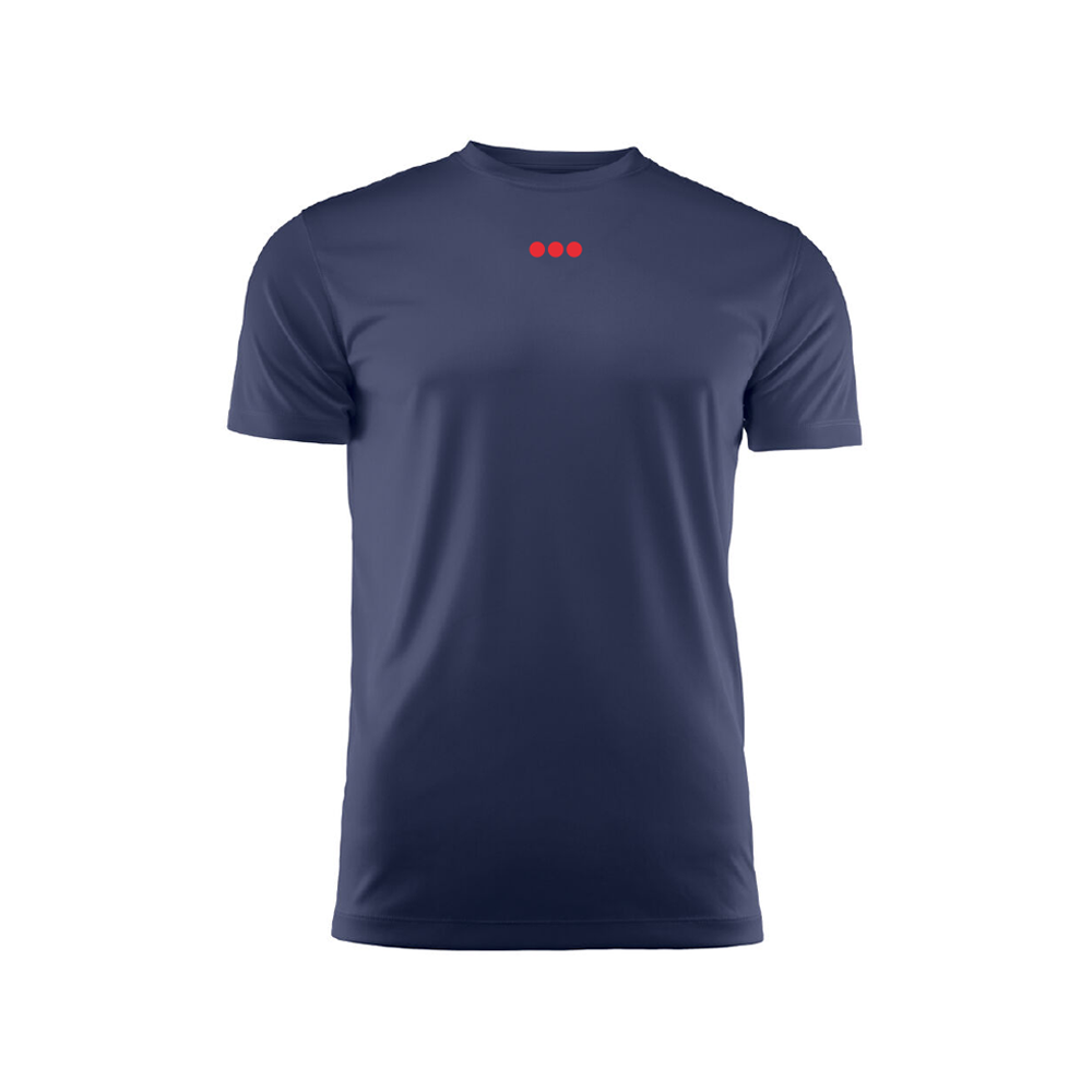 Printer Run active t-shirt Navy
